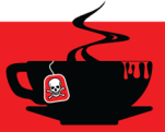 Malice Domestic Black Teacup logo